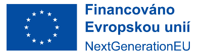 Logo Financováno EU - NextGenerationEU